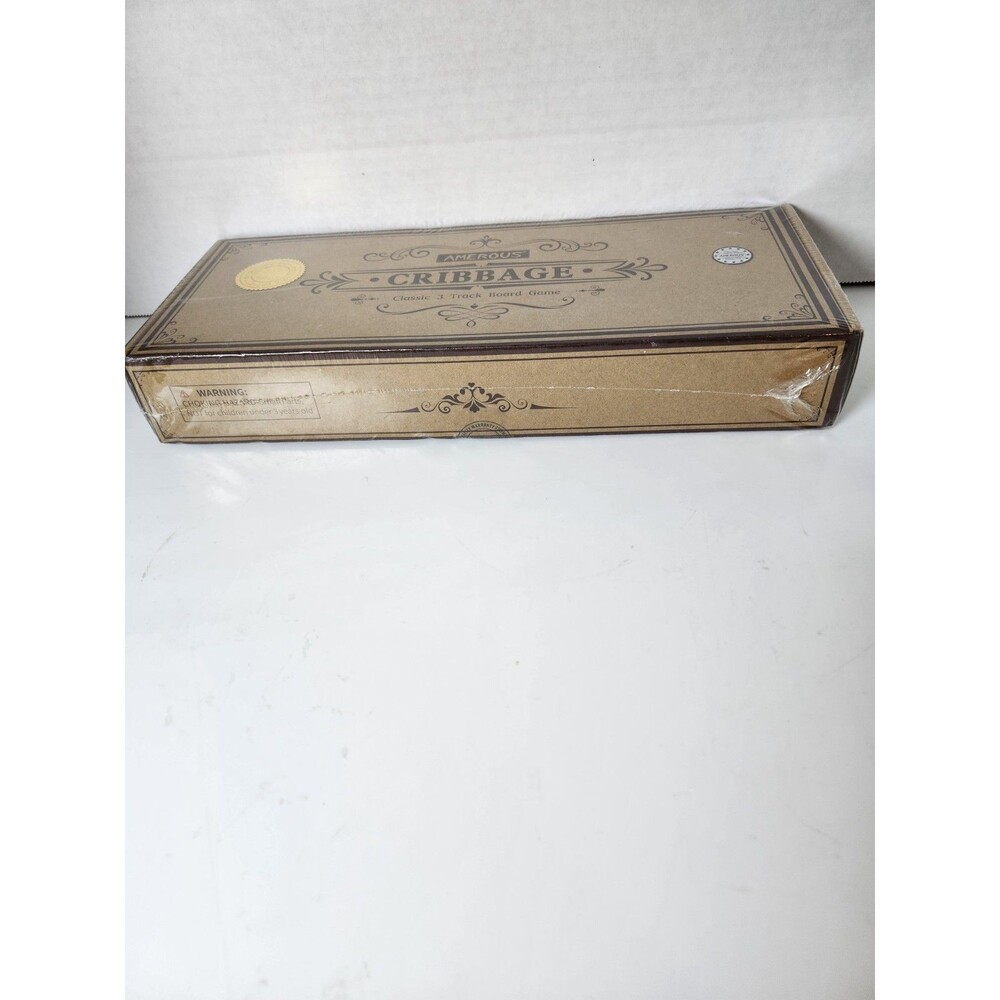 Cribbage Classic 3 Track Board Game Set - Picture 6 of 6